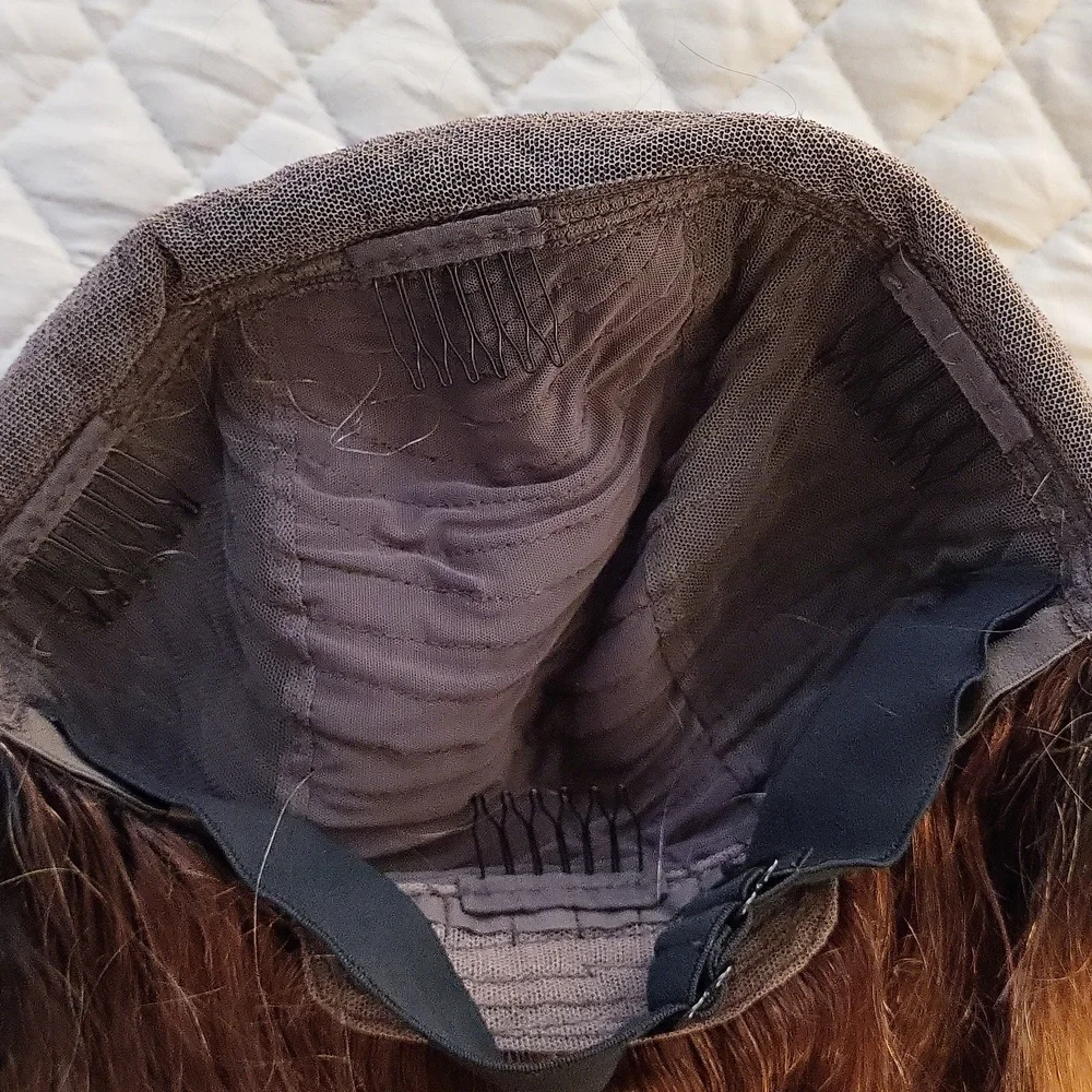 Human Hair Wig 24inch 13x6 Lacefront. 1b Roots Ombre Body Wave NEW NEVER WORN - Picture 12 of 12